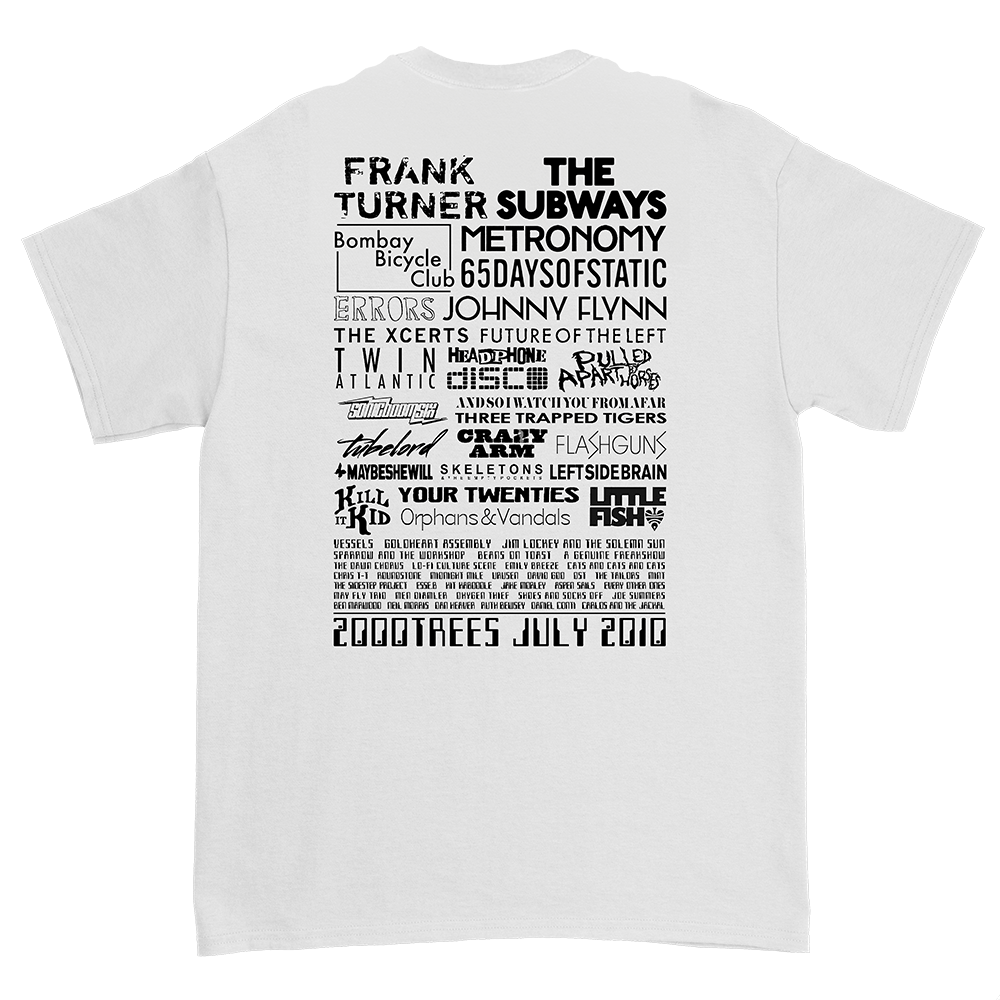 2010 Line Up Tee