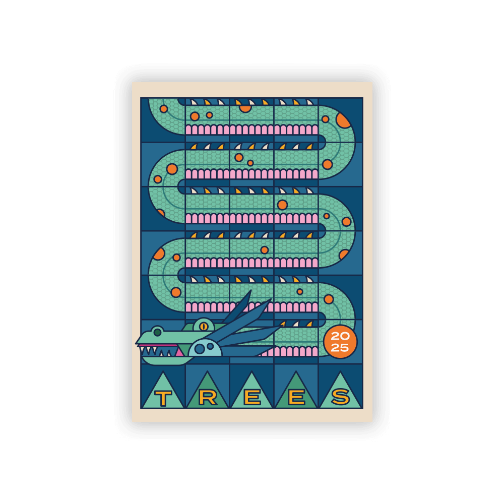 Trees x Arbor 2025 Collab Print - A2
