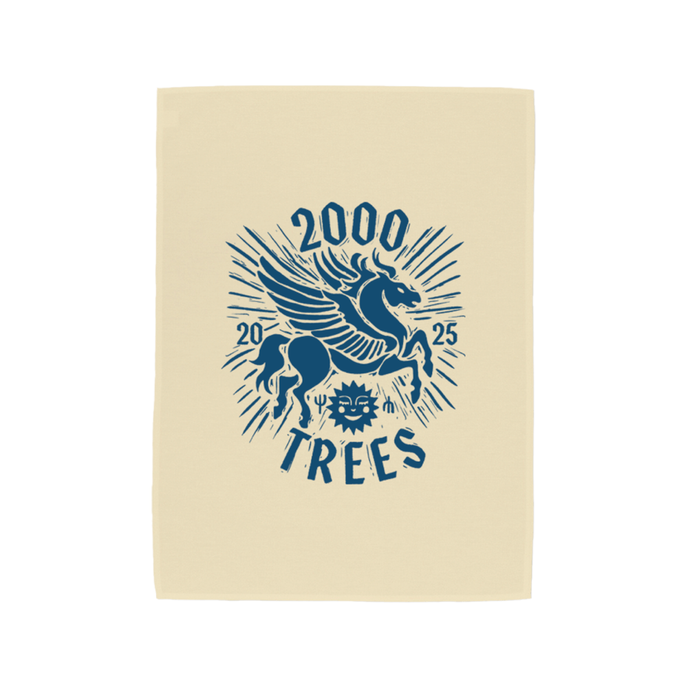 2025 Official Tea Towel - Natural/Blue