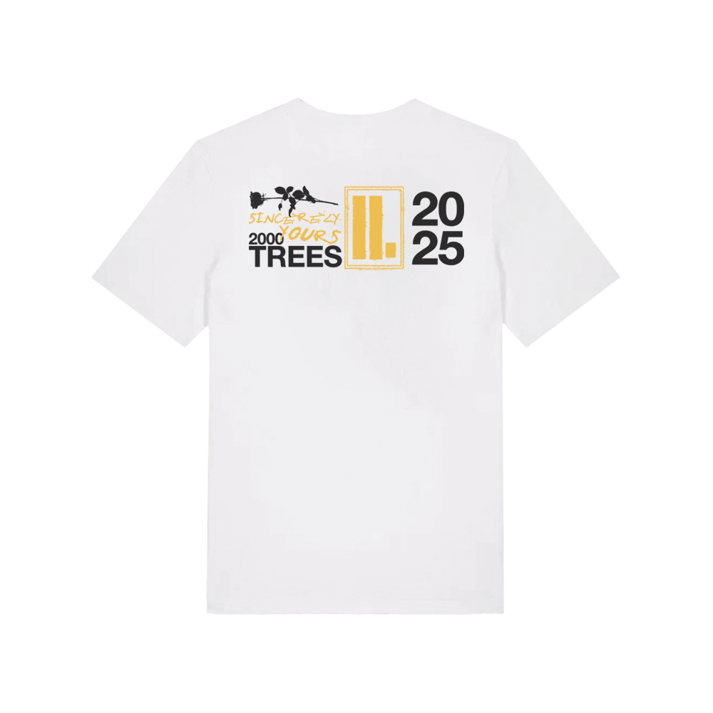 Trees x Letlive 2025 Collab Shirt - White