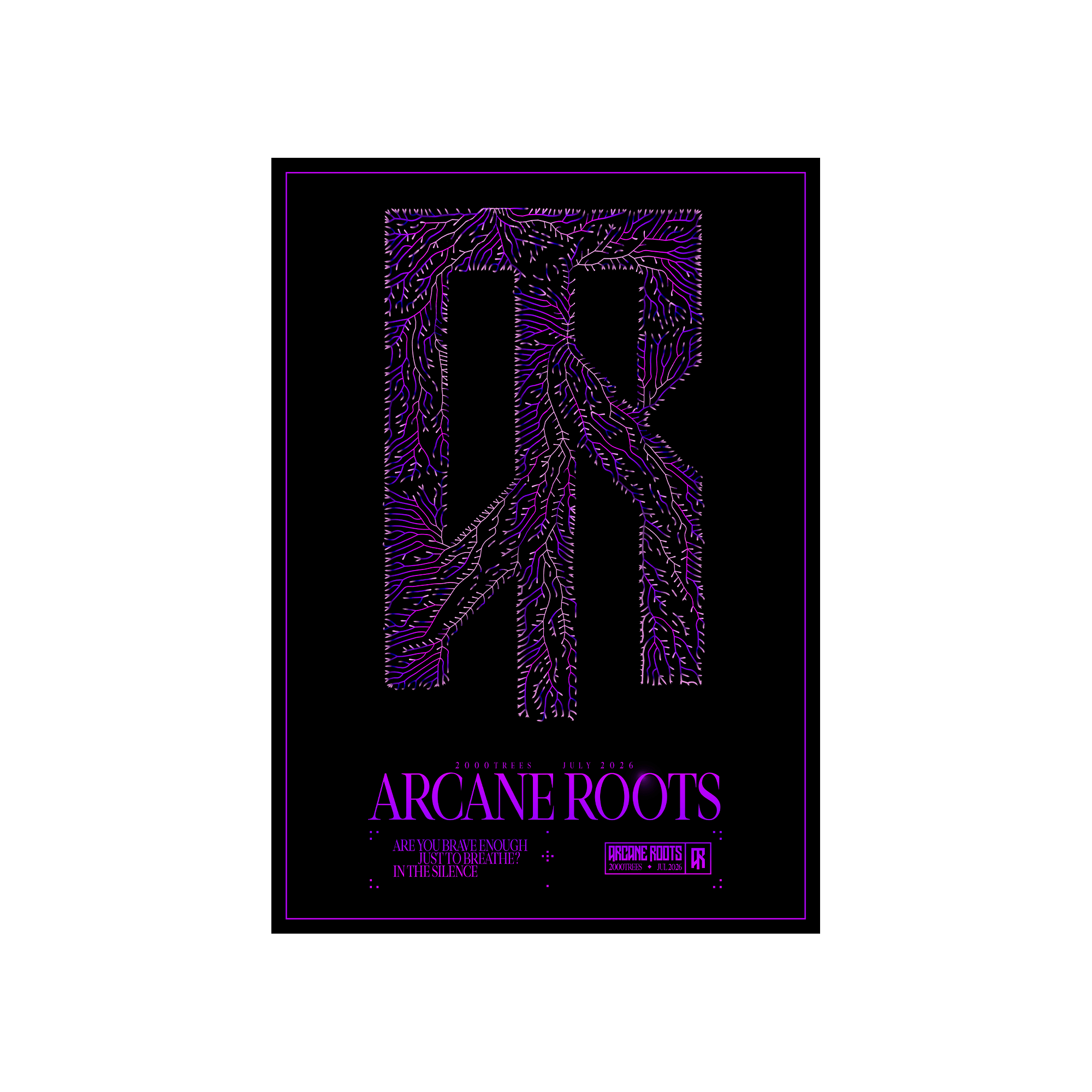 Trees x Arcane Roots 2026 Collab Print - A2