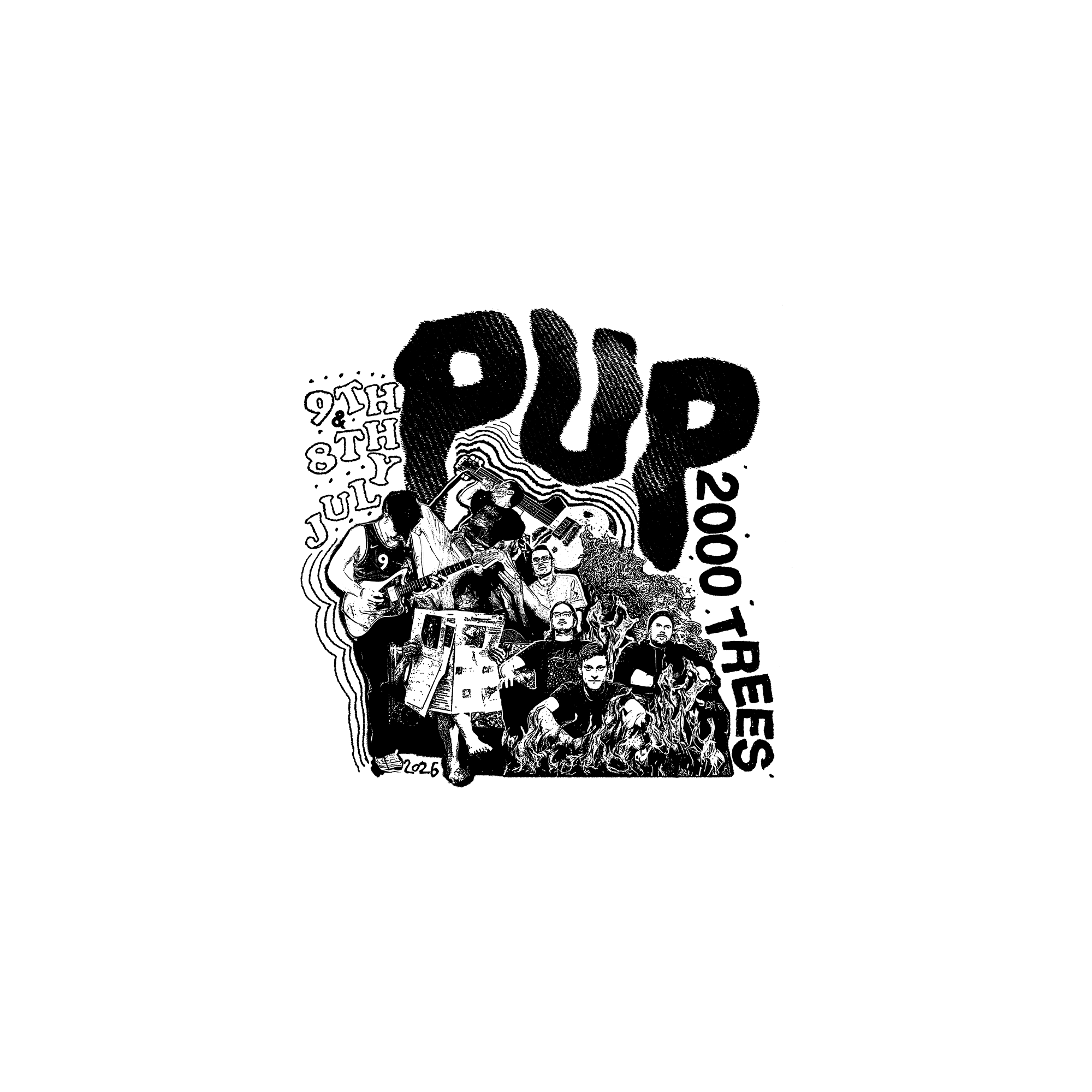Trees x Pup 2026 Collab Print - A2