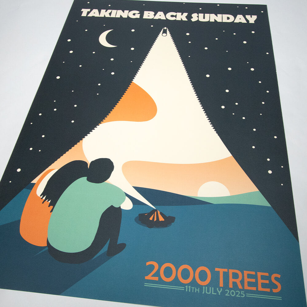 Trees x Taking Back Sunday 2025 Collab Print - A2