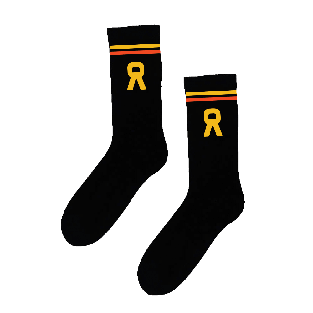 Trees Socks - Black