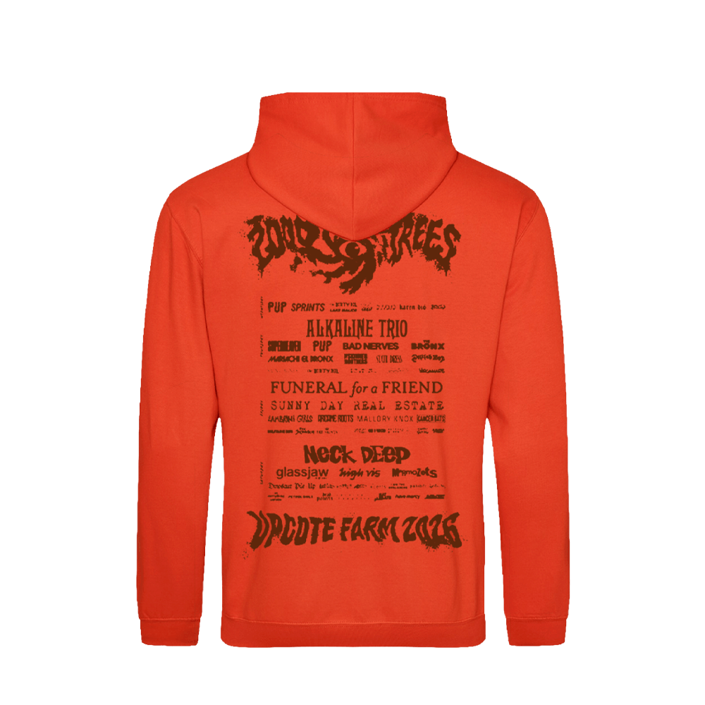 2026 Line Up Hoodie - Burnt Orange