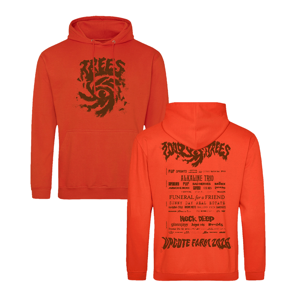 2026 Line Up Hoodie - Burnt Orange