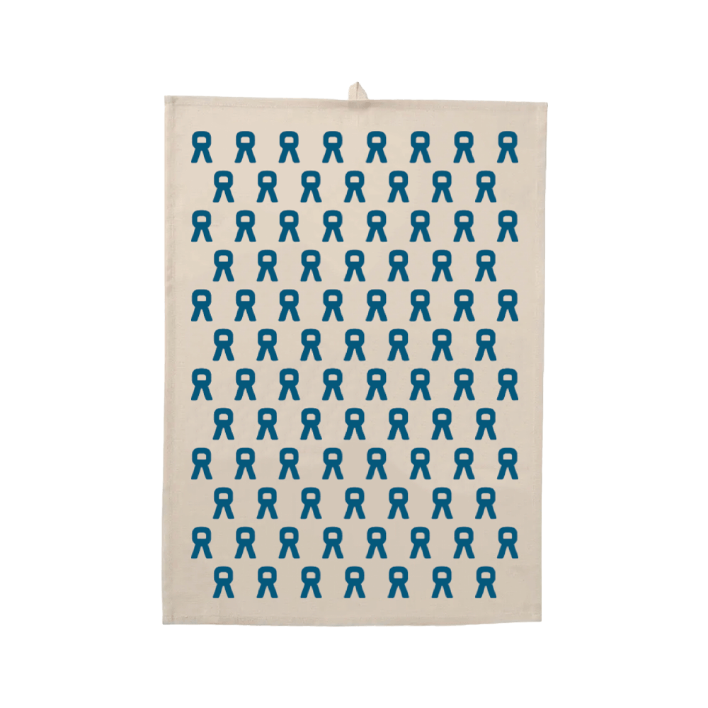 Logo Tea Towel - Natural