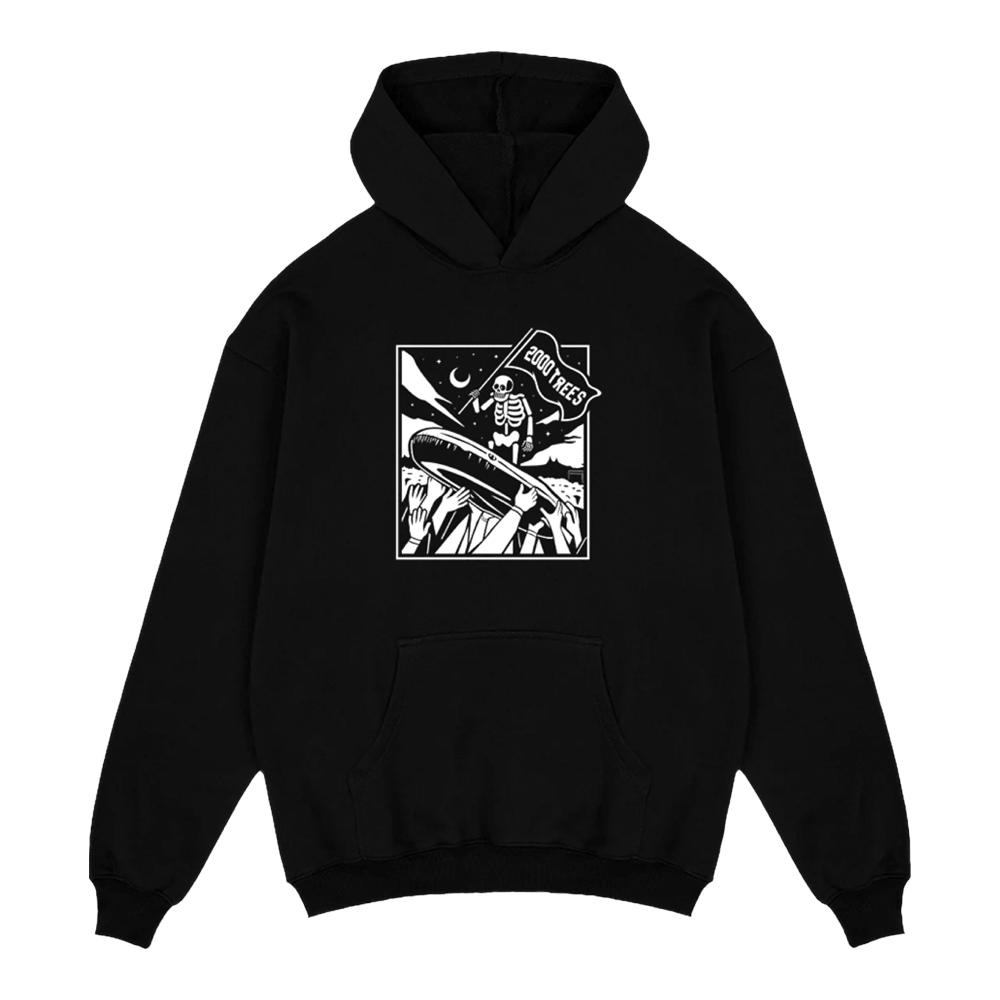 Skeleton 2026 Lineup Hoodie - Black
