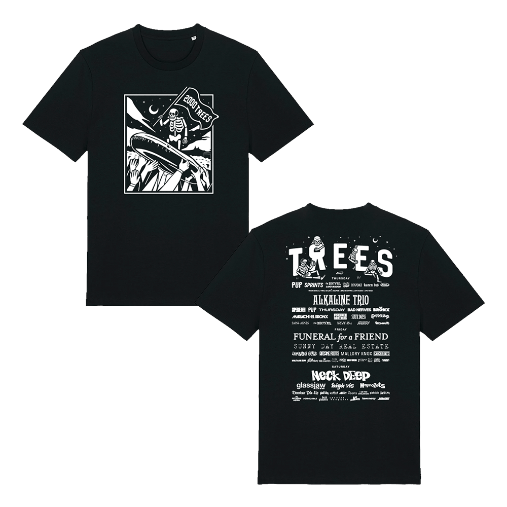 Skeleton 2026 Lineup Shirt - Black