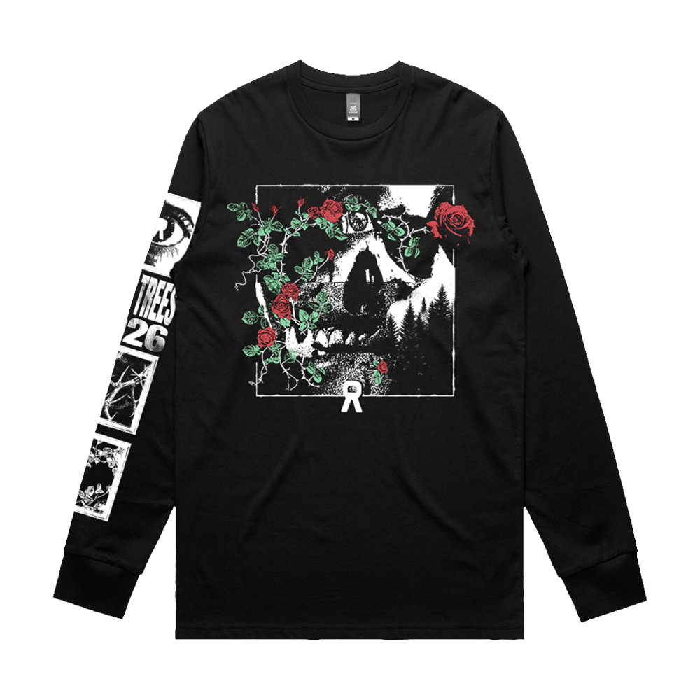 Skull Longsleeve - Black