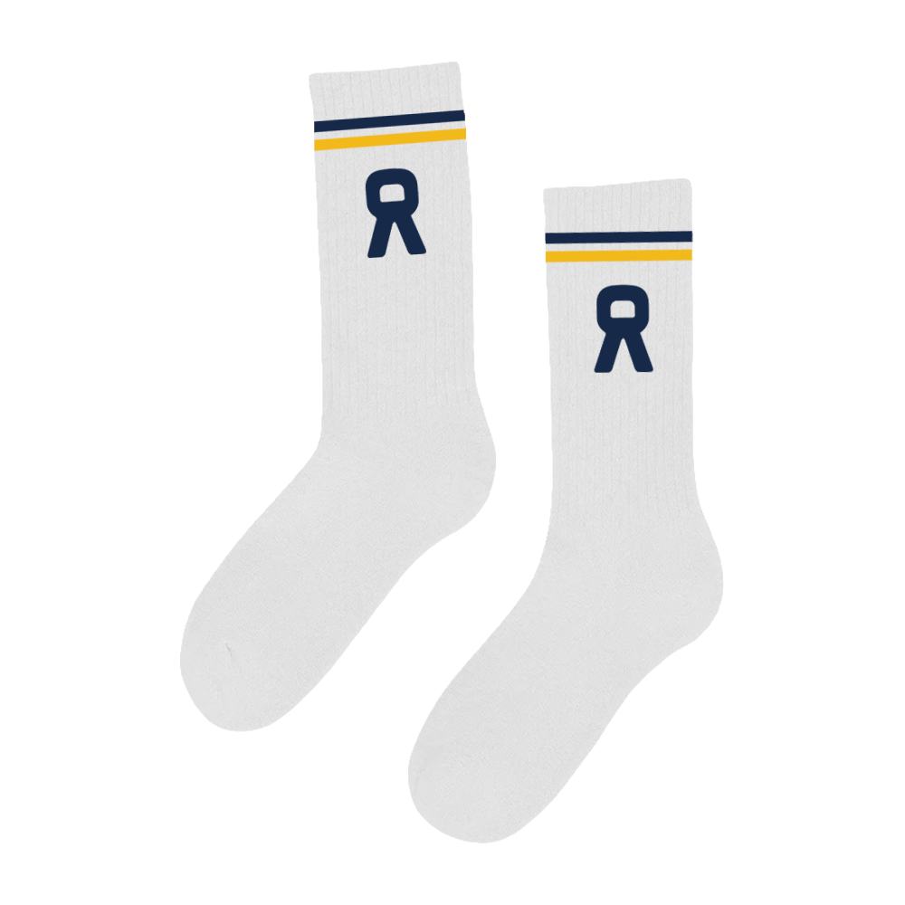 Trees Socks - White